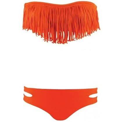 2-Piece: Fashion Fringe Bikini Swimwear