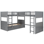 Bunk Bed With Loft And 2 Drawers