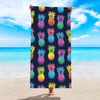 Quick-drying Microfiber Beach Bath Towel Double-sided Velvet