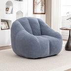 Comfy Bean Bag Chair With Memory Foam Filler, Tufted Soft