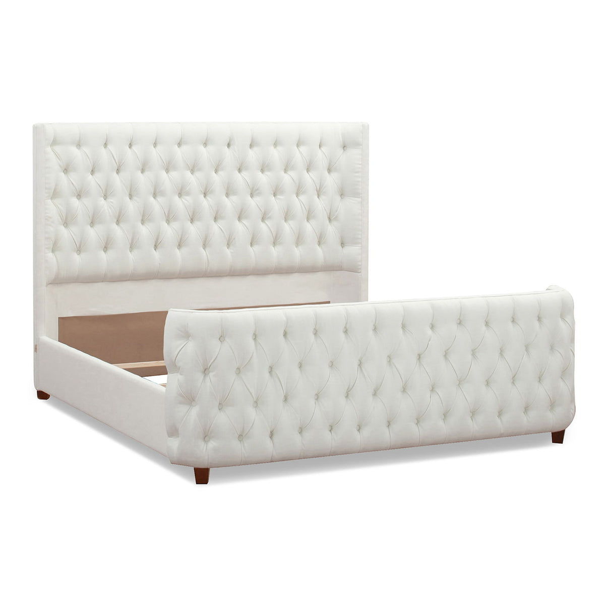 Brooklyn - Tufted Panel Bed Headboard And Footboard Set