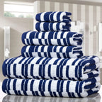 6-Piece: CP Stratus Stripe Quick Dry Towel Set