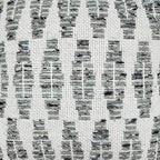 Fennco Styles Grey Diamond Design Pure Cotton Decorative Throw Pillow – Luxury Textured Cushion for Couch, Sofa, Bedroom, Office and Living Room Décor