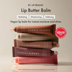 Summer Fridays Lip Butter Balm - Moisturizing Lip Gloss for Instant Shine + Sheer Color - With Nourishing Shea Butter - Everyday Makeup + Skin Care Summer Essentials - Vegan - Pink Sugar (.5 Oz)
