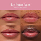 Summer Fridays Lip Butter Balm - Moisturizing Lip Gloss for Instant Shine + Sheer Color - With Nourishing Shea Butter - Everyday Makeup + Skin Care Summer Essentials - Vegan - Pink Sugar (.5 Oz)