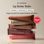 Summer Fridays Lip Butter Balm - Moisturizing Lip Gloss for Instant Shine + Sheer Color - With Nourishing Shea Butter - Everyday Makeup + Skin Care Summer Essentials - Vegan - Pink Sugar (.5 Oz)
