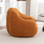 Comfy Bean Bag Chair With Memory Foam Filler, Tufted Soft