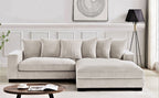Luxe - Oversized 2 Piece Sectional Couches For Living Room, L Shaped Sofa With Chaise
