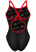 A3 Performance Contrast Female Xback Swimsuit