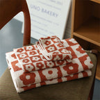 Plaid Series Towel Bath Towel Cherry Blossom Absorbent Facial Towel