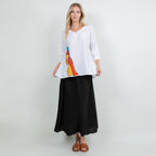 Fern Skirt 100% Cotton Gauze One Size