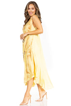 Sakkas Starlight Fourth Women's Tie Dye Caftan Tank Dress/Cover Up  Beach Kaftan