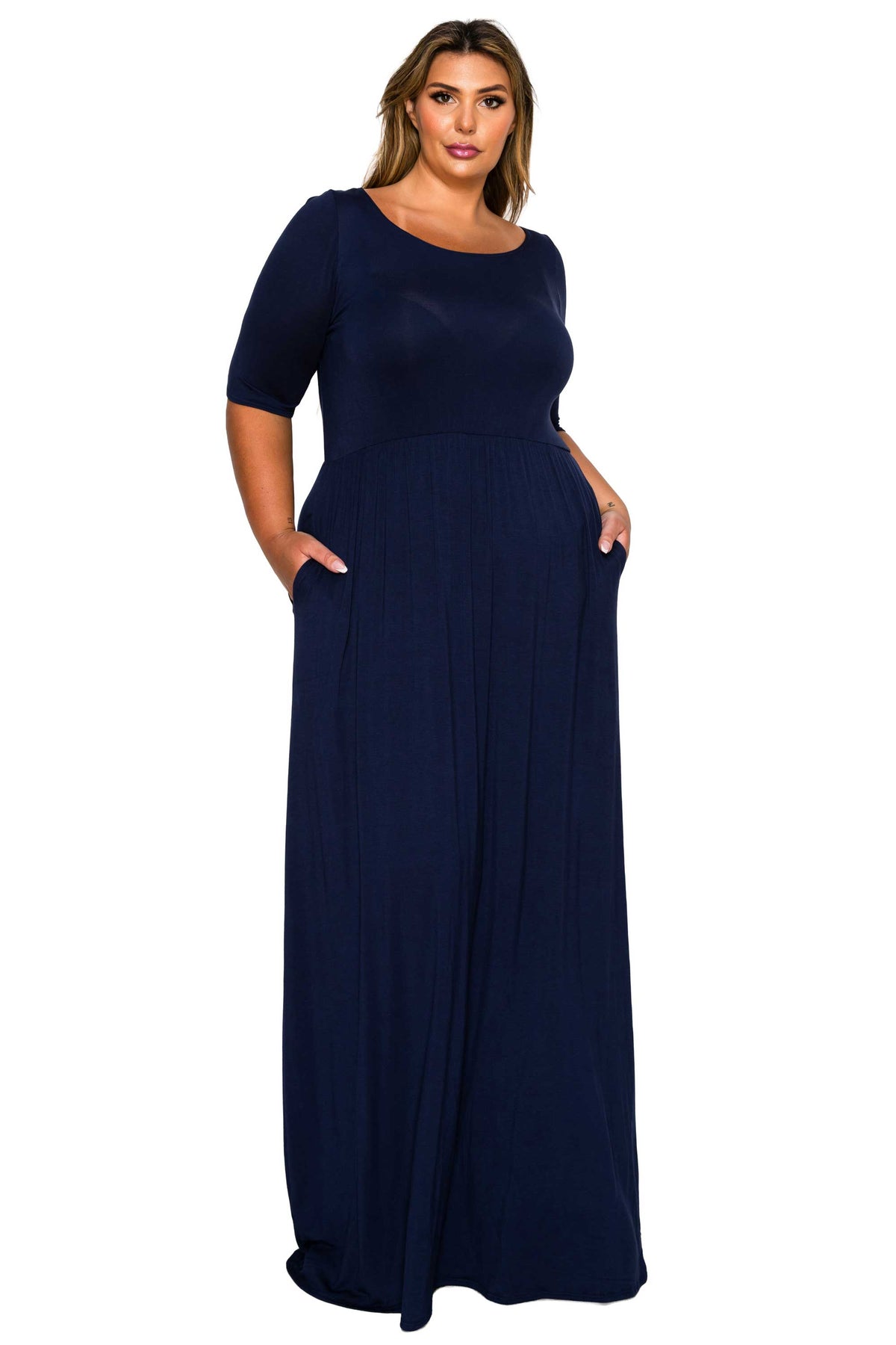 Eva Pocket Maxi Dress