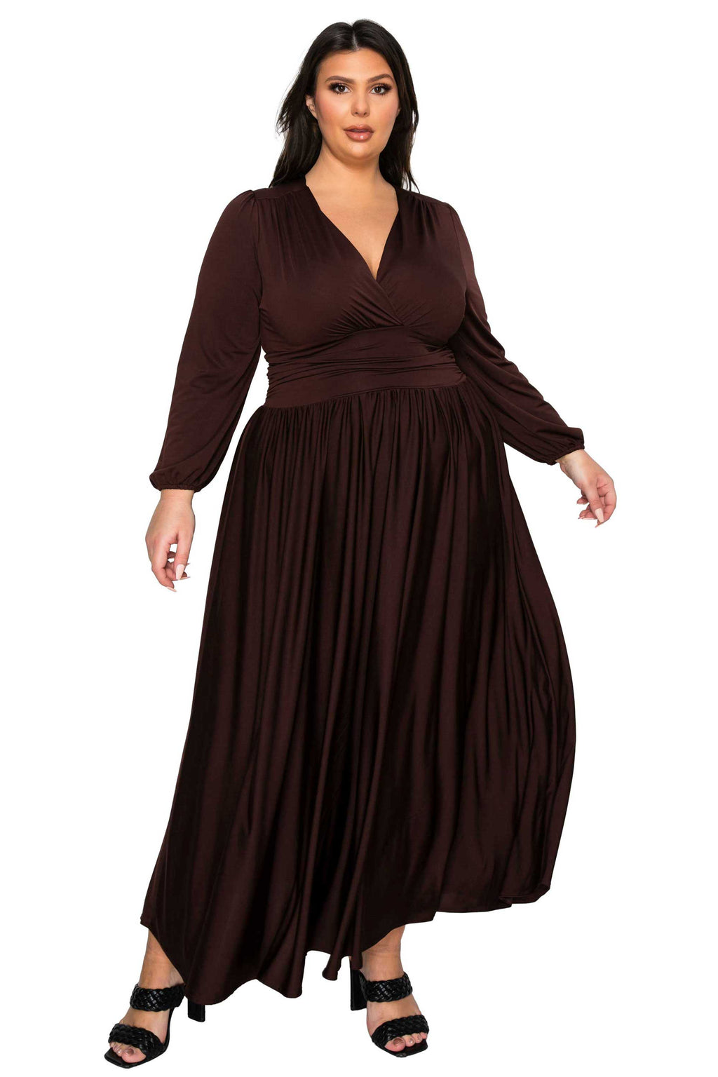 Solene Empire Waist Dress
