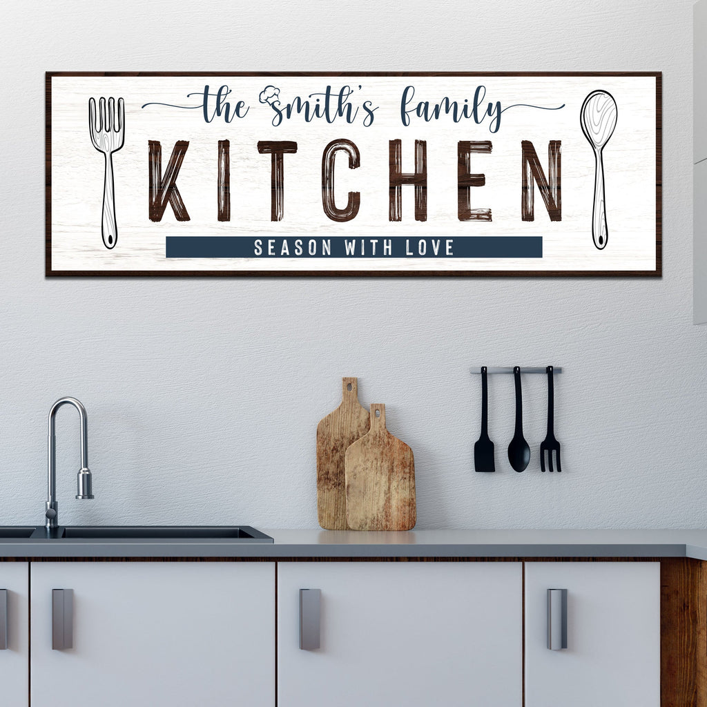 Family Kitchen Sign IV