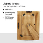 Taj Bone Inlay Picture Frame | Taj Chevron | 4x6