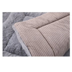 Dog Bed Mat Washable Cat Cushion Soft Premium Plush Dogs Mattress Sofa Dual Purpose Clearance for Small/Medium/Large Dog