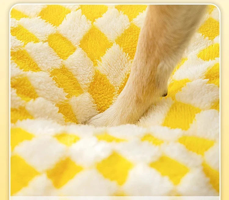Warm Dog Sofa Bed Winter Pet Dog Cat Bed Sleeping House Kennel Mat Cat Puppy Mattress Pet House Cushion For Small Large Dogs