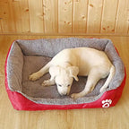 Colorful Warm Dog Kennel, Pet Mattress, Comfortable and Breathable Sleeping Bed for Large, Medium and Small Dogs