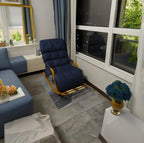 Recliner rocking chair adult sitting and sleeping dual-purpose internet celebrity lazy sofa balcony living room leisure chair