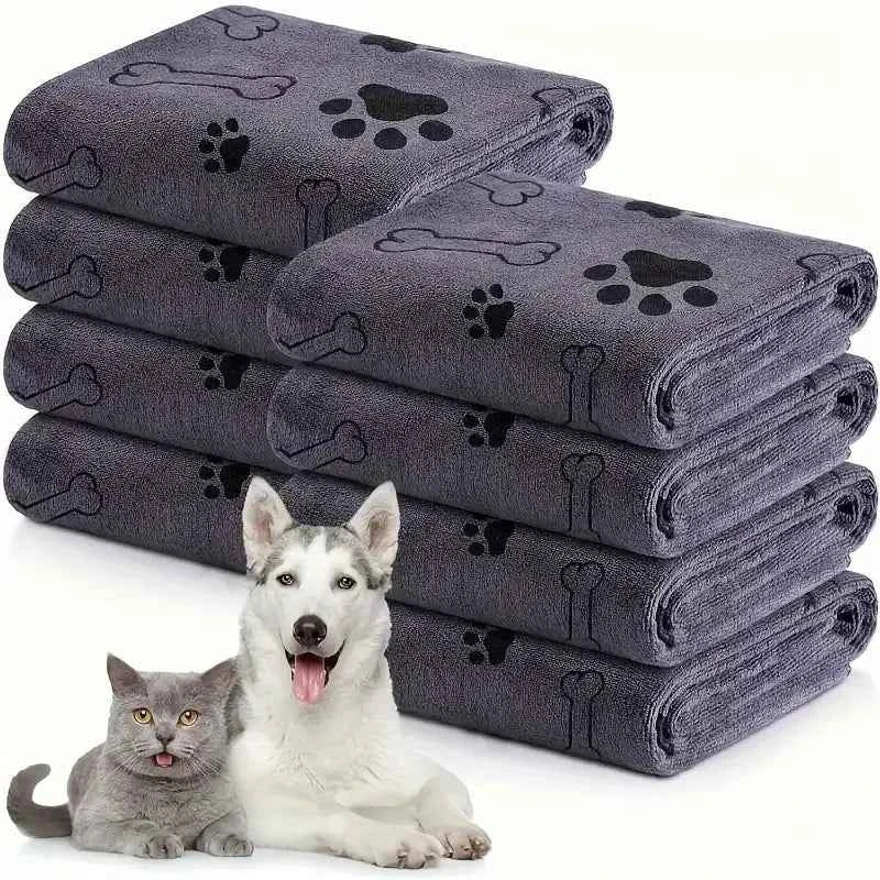 Quick-Drying Microfiber Dog Towel – Super Absorbent