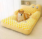 Warm Dog Sofa Bed Winter Pet Dog Cat Bed Sleeping House Kennel Mat Cat Puppy Mattress Pet House Cushion For Small Large Dogs
