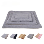 Dog Bed Mat Washable Cat Cushion Soft Premium Plush Dogs Mattress Sofa Dual Purpose Clearance for Small/Medium/Large Dog