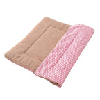 Dog Bed Mat Washable Cat Cushion Soft Premium Plush Dogs Mattress Sofa Dual Purpose Clearance for Small/Medium/Large Dog
