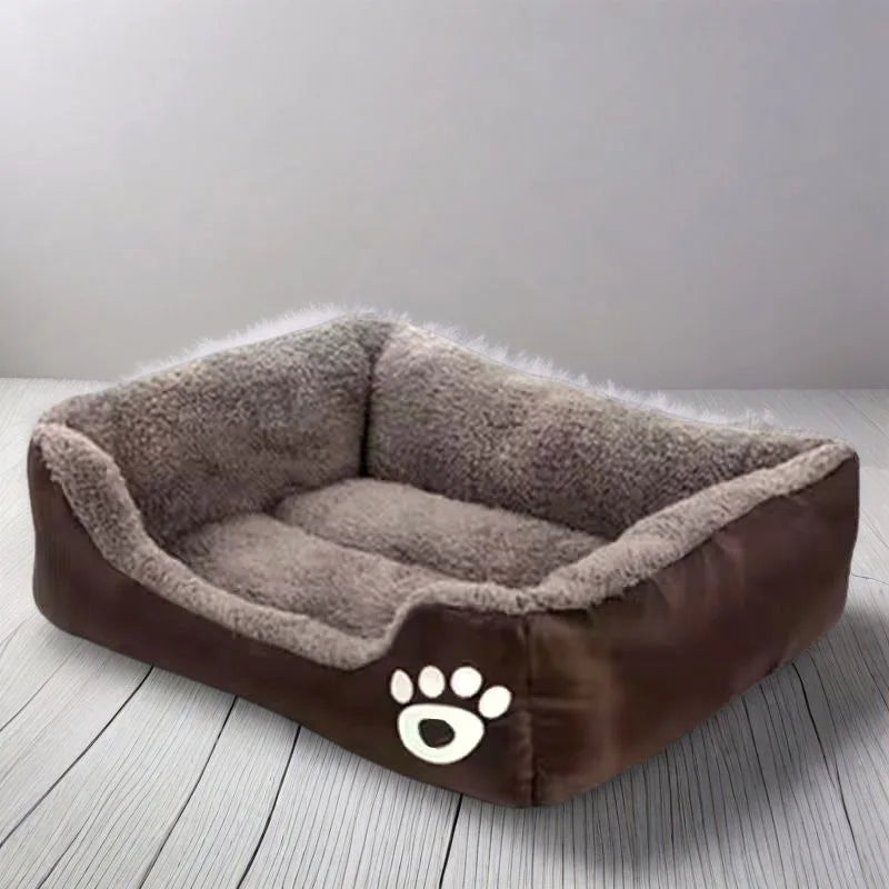 Colorful Warm Dog Kennel, Pet Mattress, Comfortable and Breathable Sleeping Bed for Large, Medium and Small Dogs