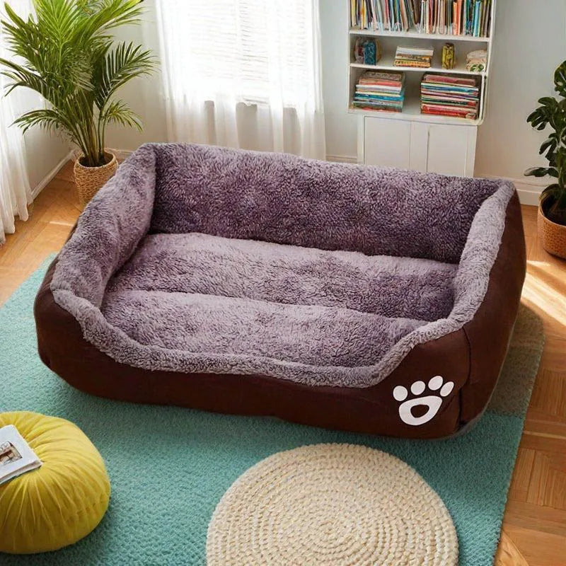Colorful Warm Dog Kennel, Pet Mattress, Comfortable and Breathable Sleeping Bed for Large, Medium and Small Dogs