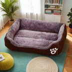 Colorful Warm Dog Kennel, Pet Mattress, Comfortable and Breathable Sleeping Bed for Large, Medium and Small Dogs