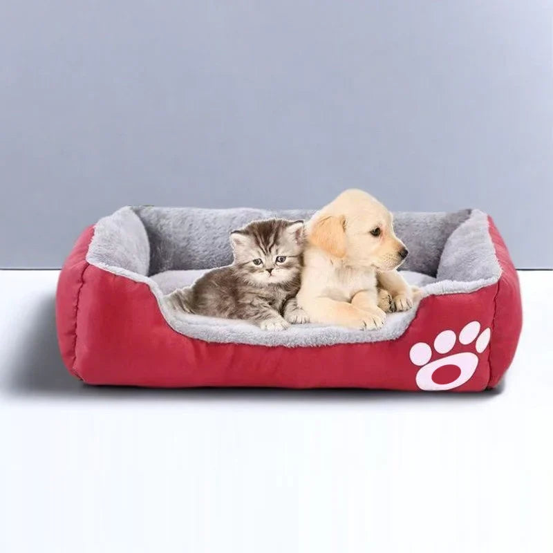 Colorful Warm Dog Kennel, Pet Mattress, Comfortable and Breathable Sleeping Bed for Large, Medium and Small Dogs