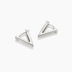 THE A'S (HUGGIE EARRINGS)