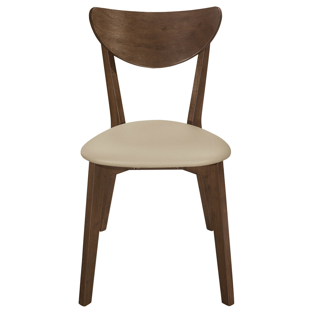 Kersey Wood Dining Side Chair Chestnut (Set of 2)