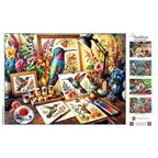 Audubon Jeweled Grace 300 Piece EZ Grip Jigsaw Puzzle | Masterpieces