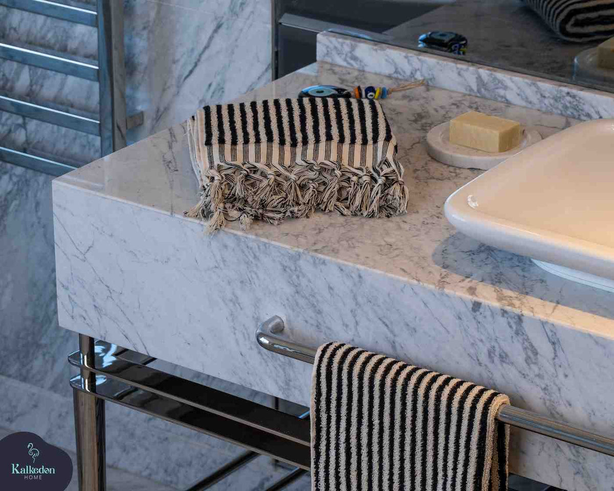Striped Hand Towel