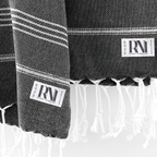 Istanbul Classic Turkish Hand Towel Set for Kitchen, Bath, Beach, Gym, Yoga and Travel