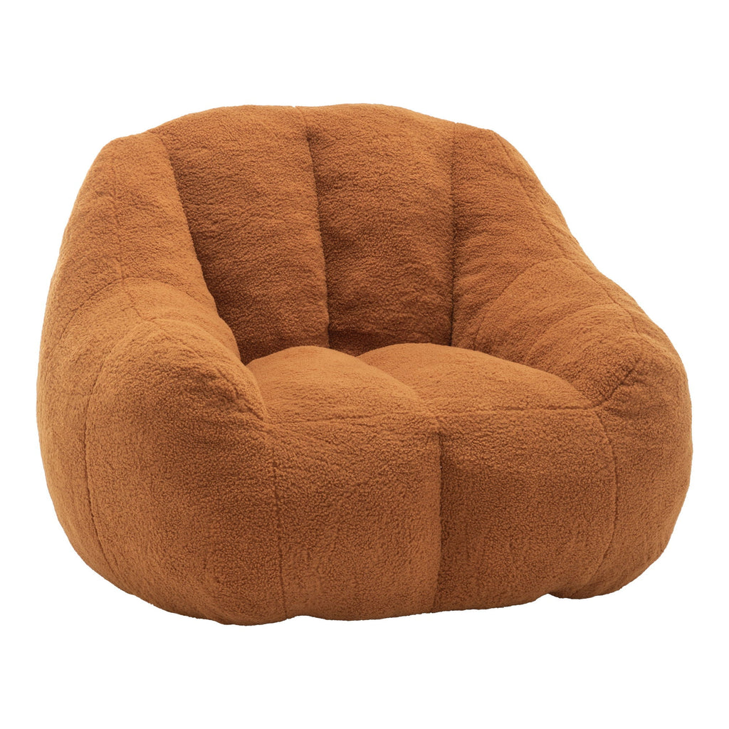 Comfy Bean Bag Chair With Memory Foam Filler, Tufted Soft