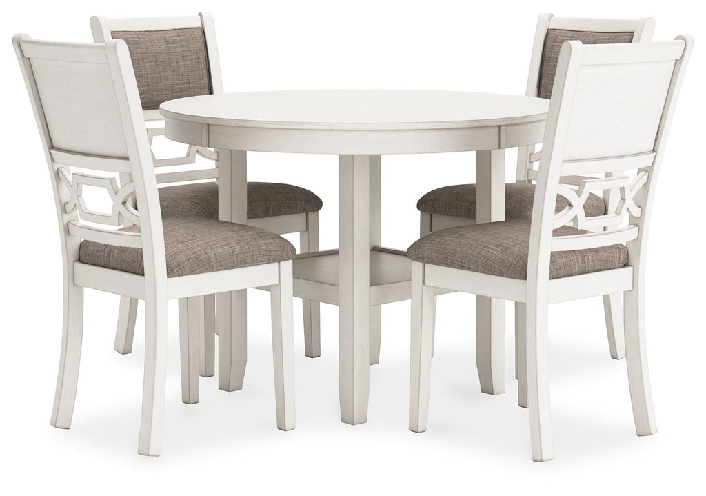 Erinberg - Dining Room Table Set (Set of 5) - Antique White