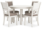 Erinberg - Dining Room Table Set (Set of 5) - Antique White