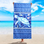 Quick-drying Microfiber Beach Bath Towel Double-sided Velvet