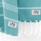 Istanbul Classic Turkish Hand Towel Set for Kitchen, Bath, Beach, Gym, Yoga and Travel