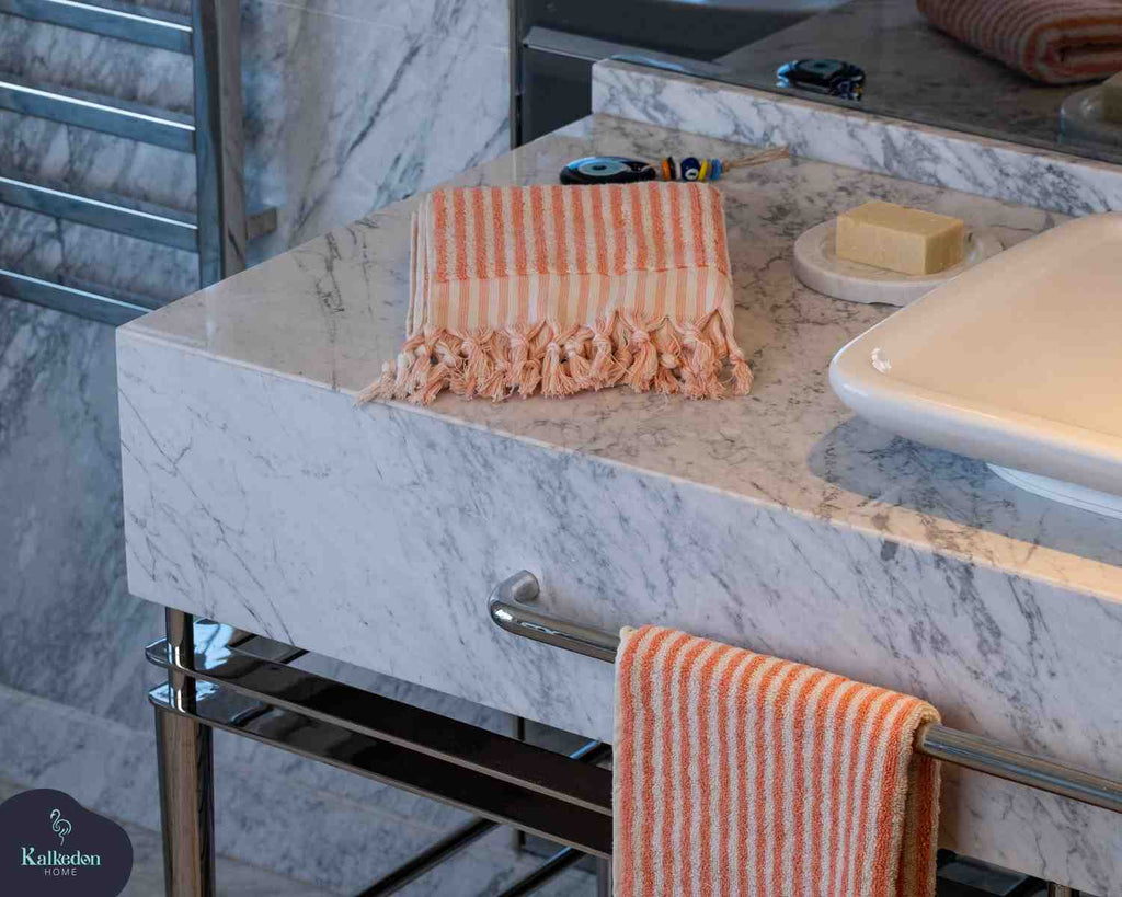 Striped Hand Towel
