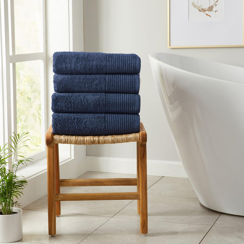 6 Piece Set Cotton Bath Towels - Kasper Collection