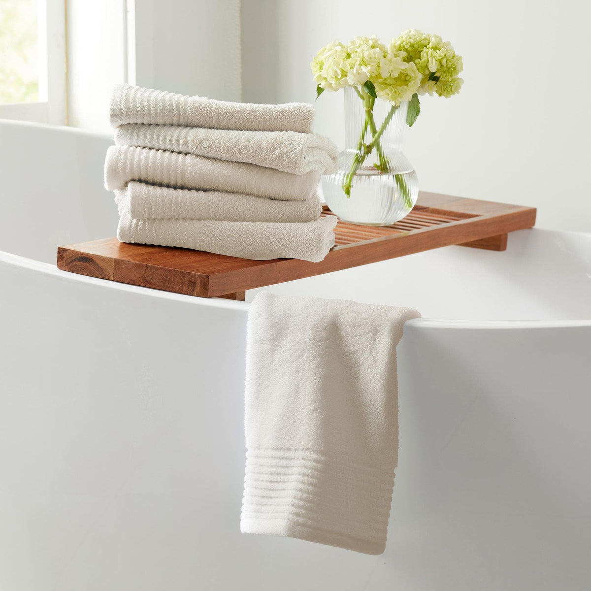 6 Piece Set Cotton Bath Towels - Kasper Collection