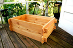 Timberlane Gardens Raised Garden Bed Kit Double Deep (Two 2x3) Select Cedar