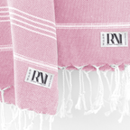 Istanbul Classic Turkish Hand Towel Set for Kitchen, Bath, Beach, Gym, Yoga and Travel