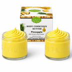 Cedarwood & Coconut Whipped Body Butter – Deep Moisture for Dry Skin