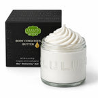 Cedarwood & Coconut Whipped Body Butter – Deep Moisture for Dry Skin