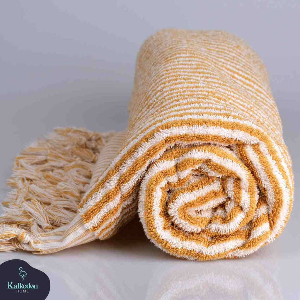 Striped Bath Towel
